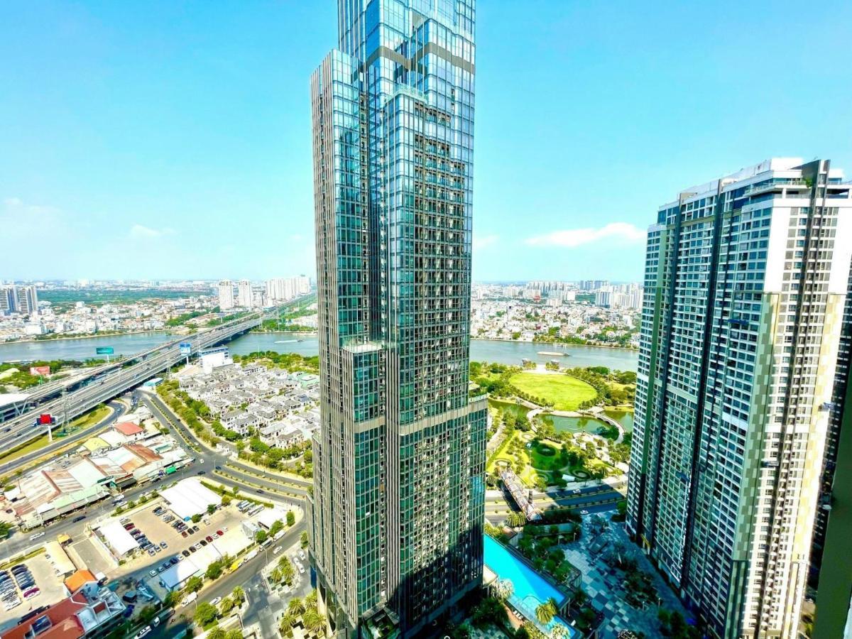 Enay Apartment - Vinhomes Central Park - Landmark Ho-Chi-Minh-Stadt Exterior foto