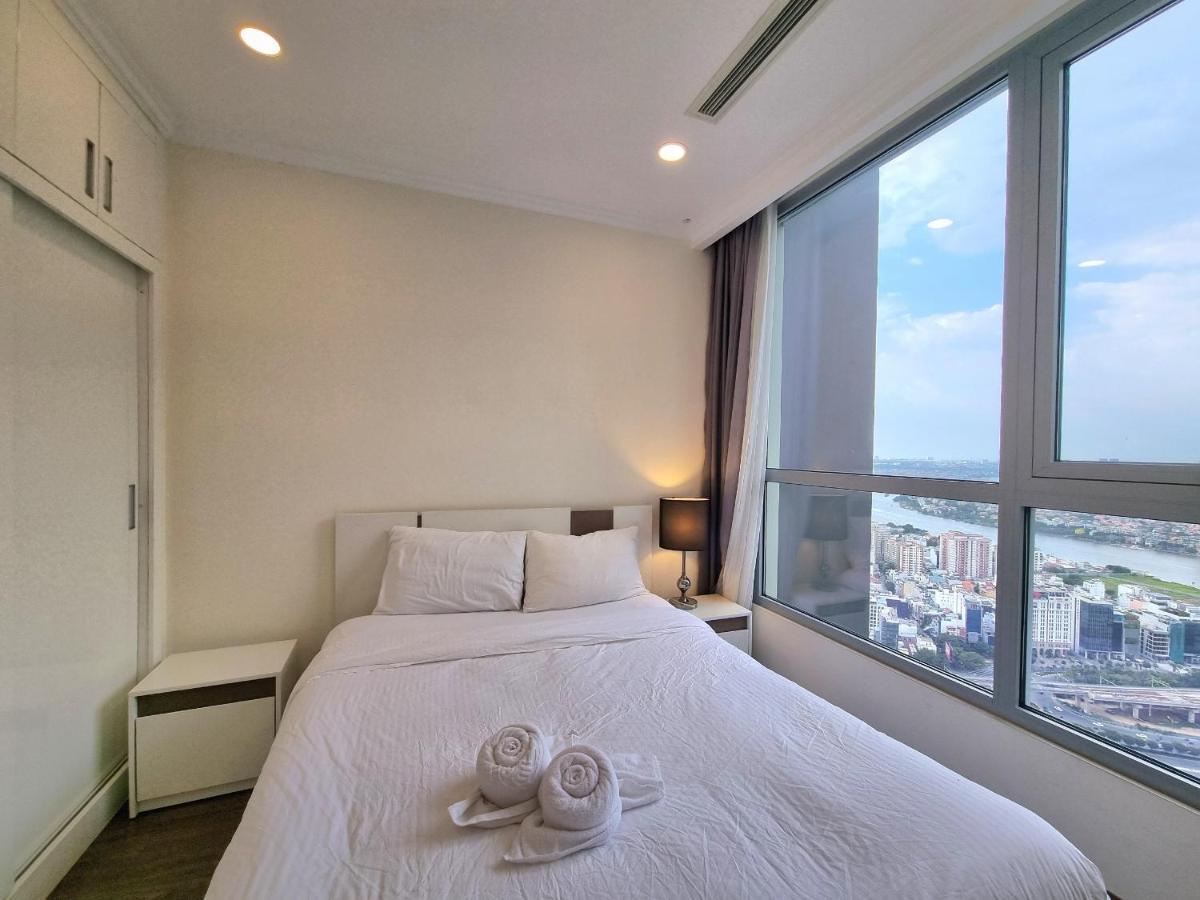 Enay Apartment - Vinhomes Central Park - Landmark Ho-Chi-Minh-Stadt Exterior foto